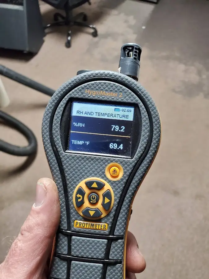 Moisture meter humidity assessment for Mold Remediation & Removal in West Caldwell